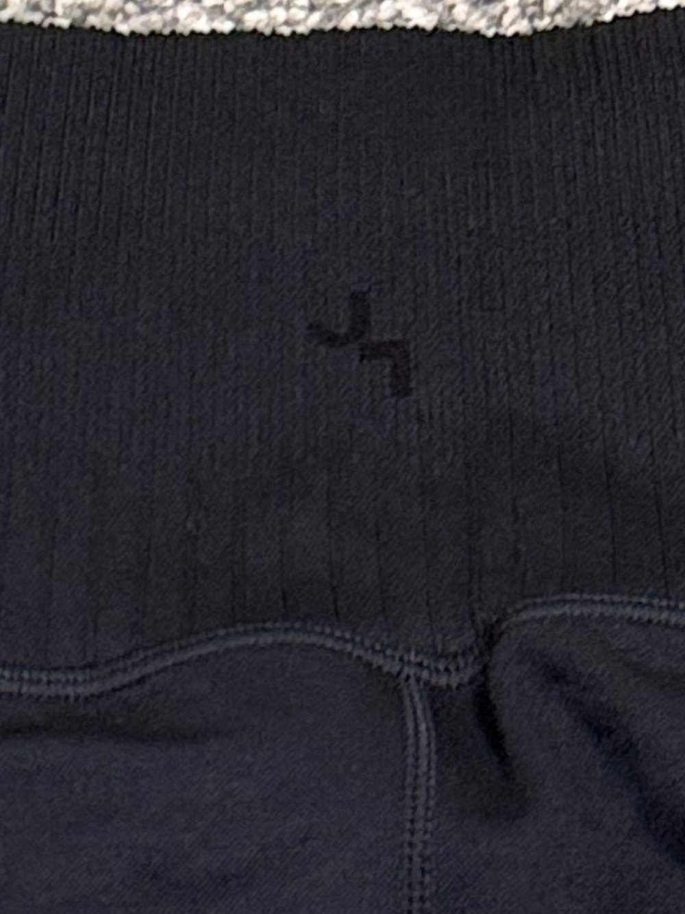 JoyLab Ribbed Black Leggings - Picture 5 of 6